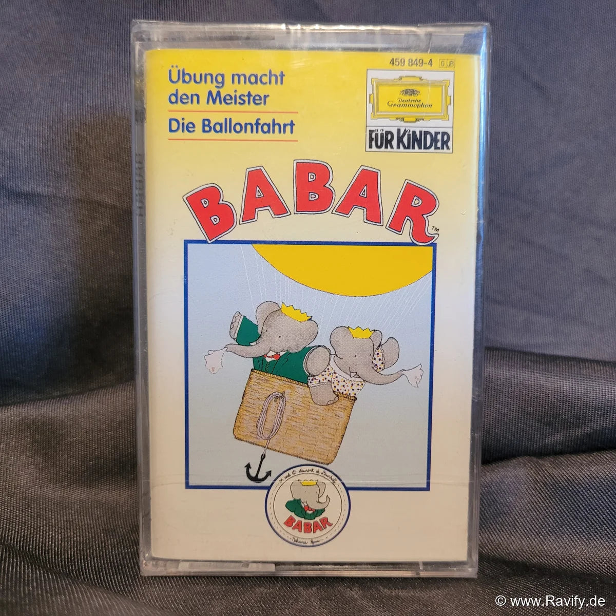 Babar Folge 2 Übung macht den Meister Die Ballonfahrt Hörspielkassette Deutsche Grammophon Für Kinder.