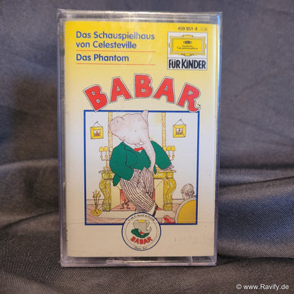 Babar Folge 4 Das Schauspielhaus von Celesteville Das Phantom Hörspielkassette Deutsche Grammophon Für Kinder.