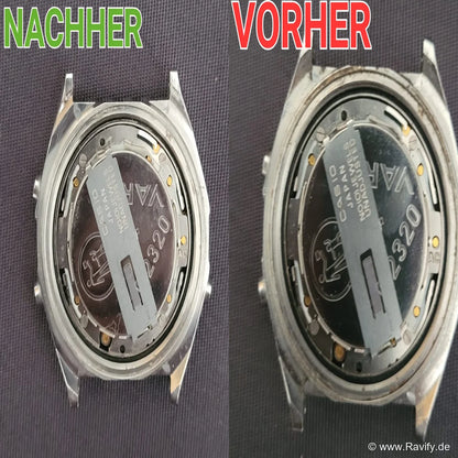 Casio H101 Marlin Vintage Digitaluhr Edelstahlarmband 100M Water Resist.