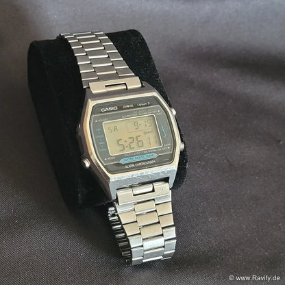 Casio H101 Marlin Vintage Digitaluhr Edelstahlarmband 100M Water Resist.