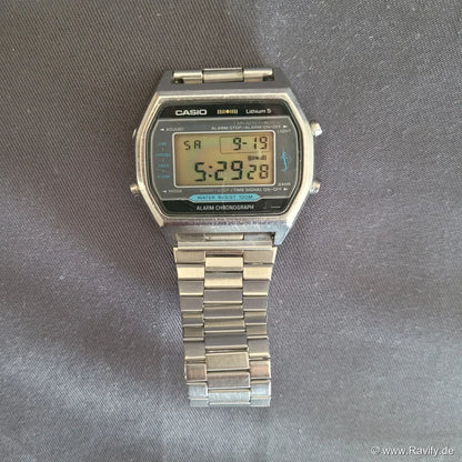 Casio H101 Marlin Vintage Digitaluhr Edelstahlarmband 100M Water Resist.
