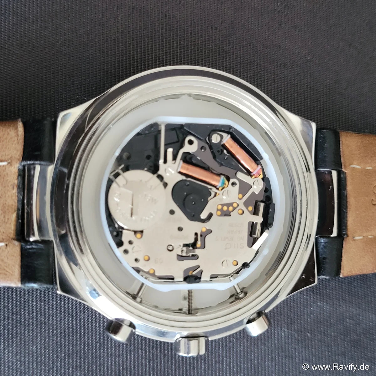 Jacques Lemans Chronograph 1-1483 Herrenuhr | Sportliche Edelstahl-Armbanduhr