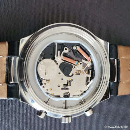 Jacques Lemans Chronograph 1-1483 Herrenuhr | Sportliche Edelstahl-Armbanduhr