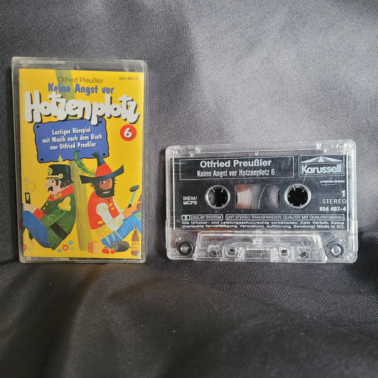 Originale Hörspielkassette von Otfried Preußlers Keine Angst vor dem Hotzenplotz Folge 6.