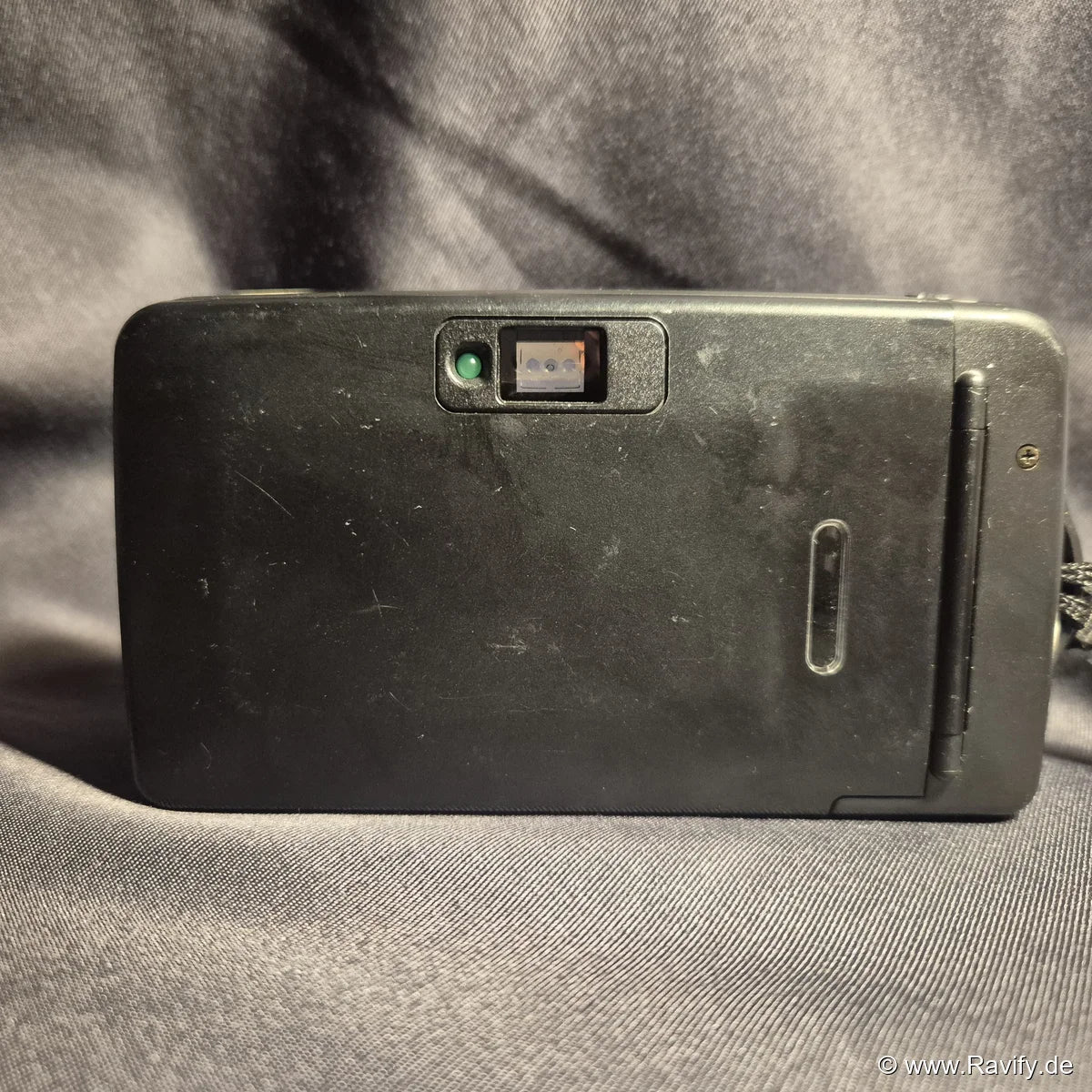 Minolta Riva AF 35EX analoge Kamera Rückseite mit .Sucher