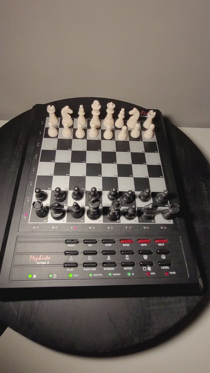 Mephisto Hagener + Glaser Schachschule OVP TOP Vintage 1991