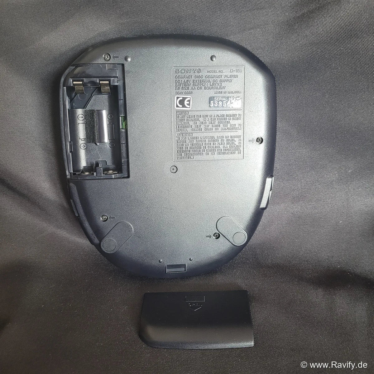 Sony Discman D-151 | Tragbarer CD-Player