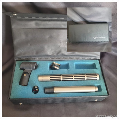 Sennheiser K 30 AV Richtmikrofon Set mit ME 80 Kapsel, Speiseteil K3U und Originaletui.