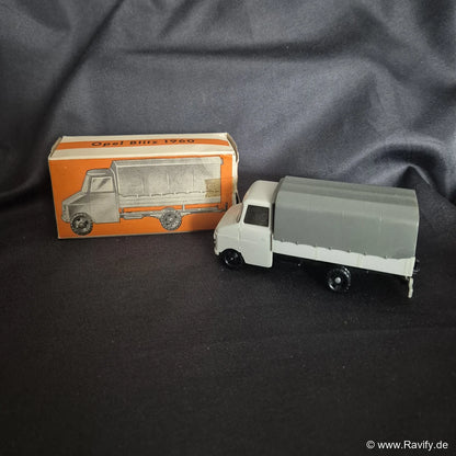 Siku V-Serie V168 Opel Blitz 1960 LKW mit grauer Plane und Originalschachtel (OVP)