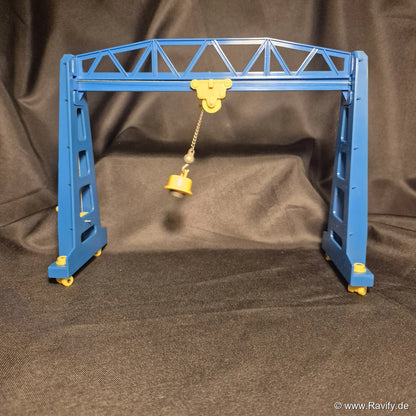 Siku V-Serie V214 Kranbrücke Portalkran Rückansicht