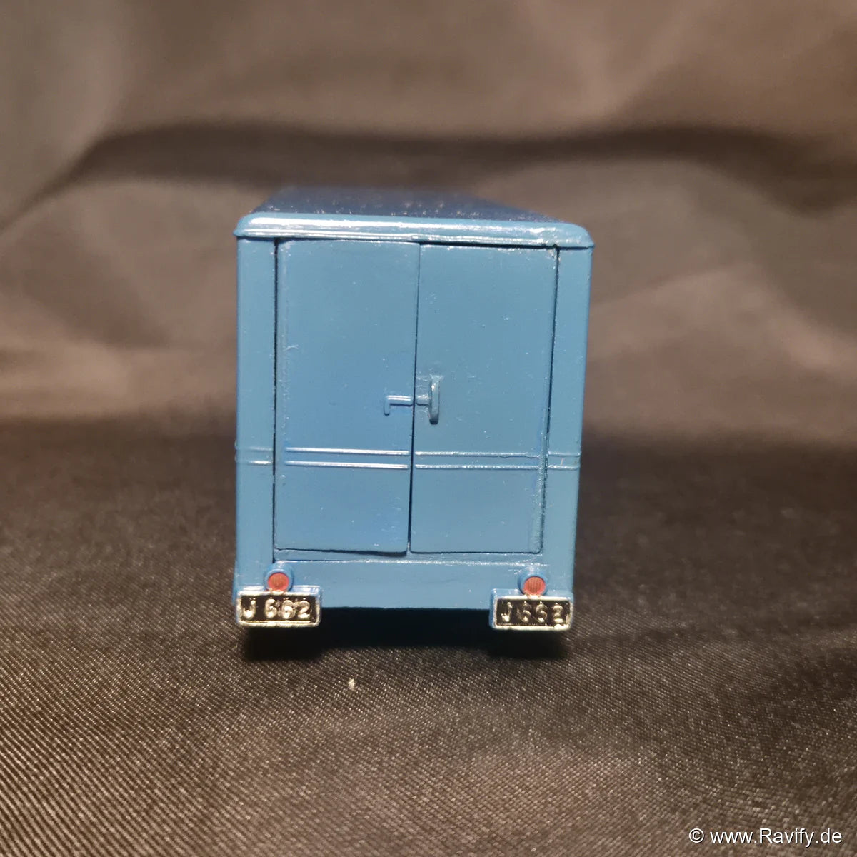 Siku V-Serie V97 Möbelwagen Express Heckansicht mit Kennzeichen