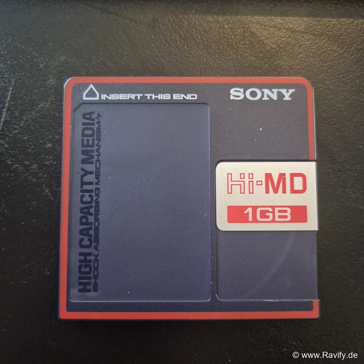 Sony Hi-MD 1GB wiederbeschreibbare Minidisc Speicherkarte