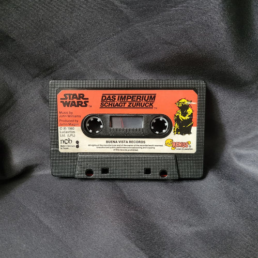 Originale Star Wars Hörspielkassette "Das Imperium schlägt zurück" von Buena Vista Records aus dem Jahr 1980.