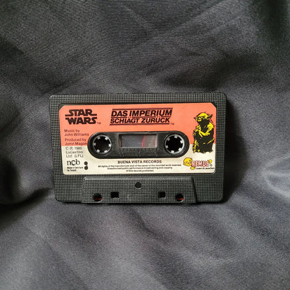 Originale Star Wars Hörspielkassette "Das Imperium schlägt zurück" von Buena Vista Records aus dem Jahr 1980.