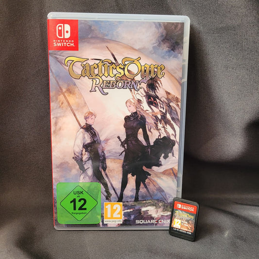 Das Nintendo Switch Spiel Tactics Ogre: Reborn mit Originalhülle und Spiele-Modul.